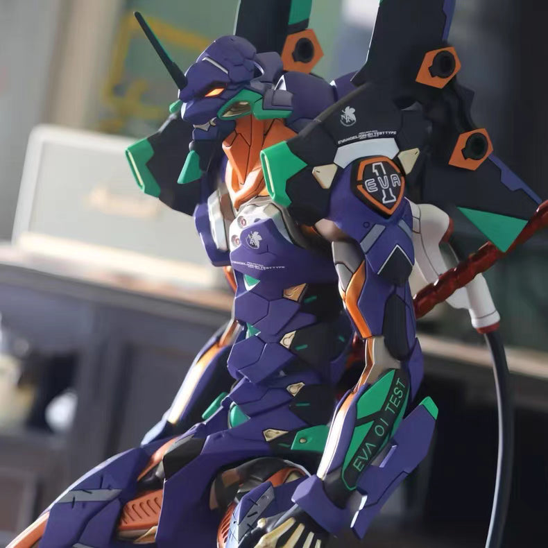 EVA Neon Genesis Evangelion Unit‑01 GK Figure 65CM Large Light‑Up In‑Stock Statue Gift