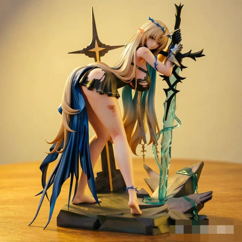 Katia Anime Girl Statue GK Figure 22CM In‑Stock Collectible Model Gift