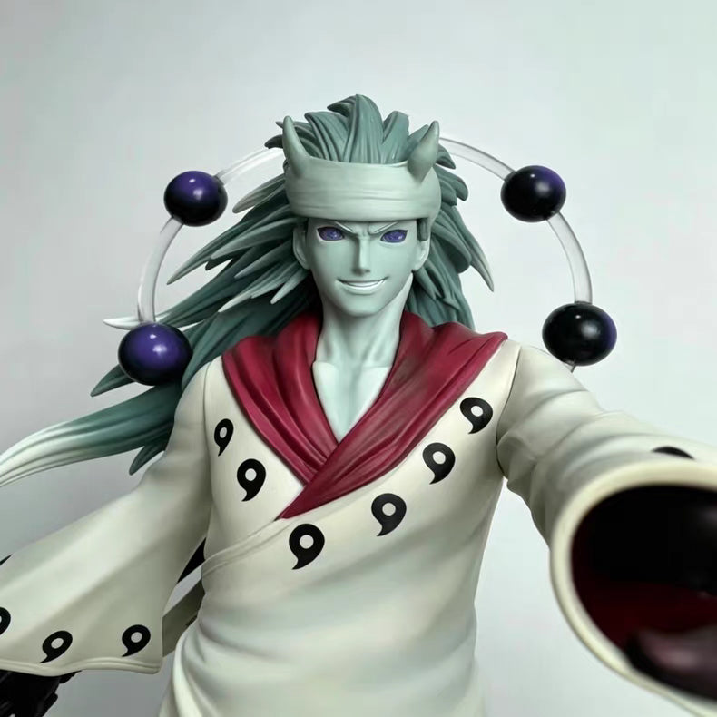 Naruto Six‑Paths Madara GK Figure 45CM In‑Stock Large Scene Statue Gift