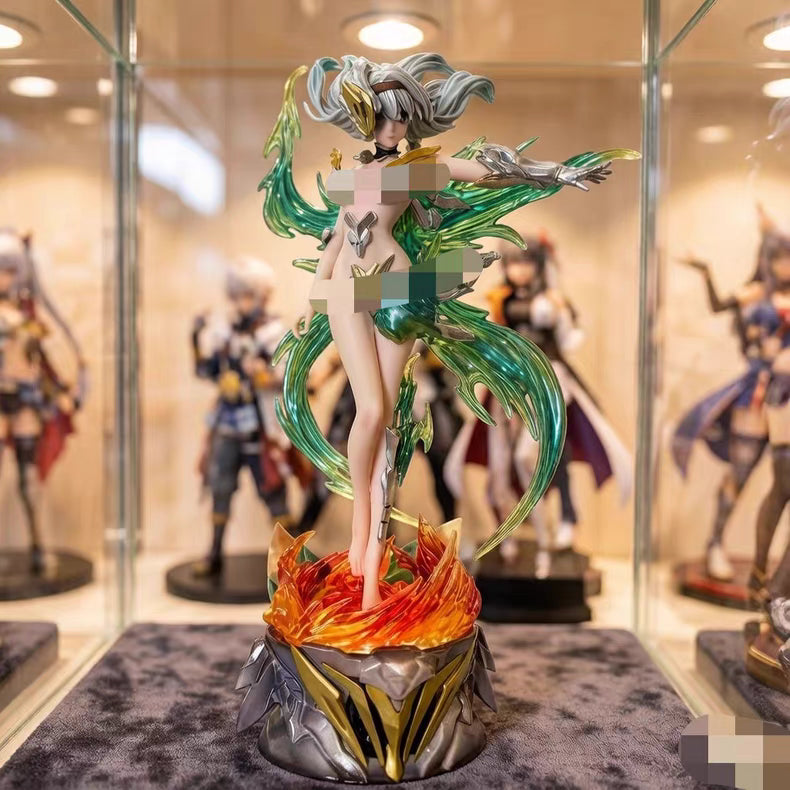 Honkai Star Rail GW Factory Firefly Broken‑Armor GK Figure 30CM Light‑Up In‑Stock Statue Gift