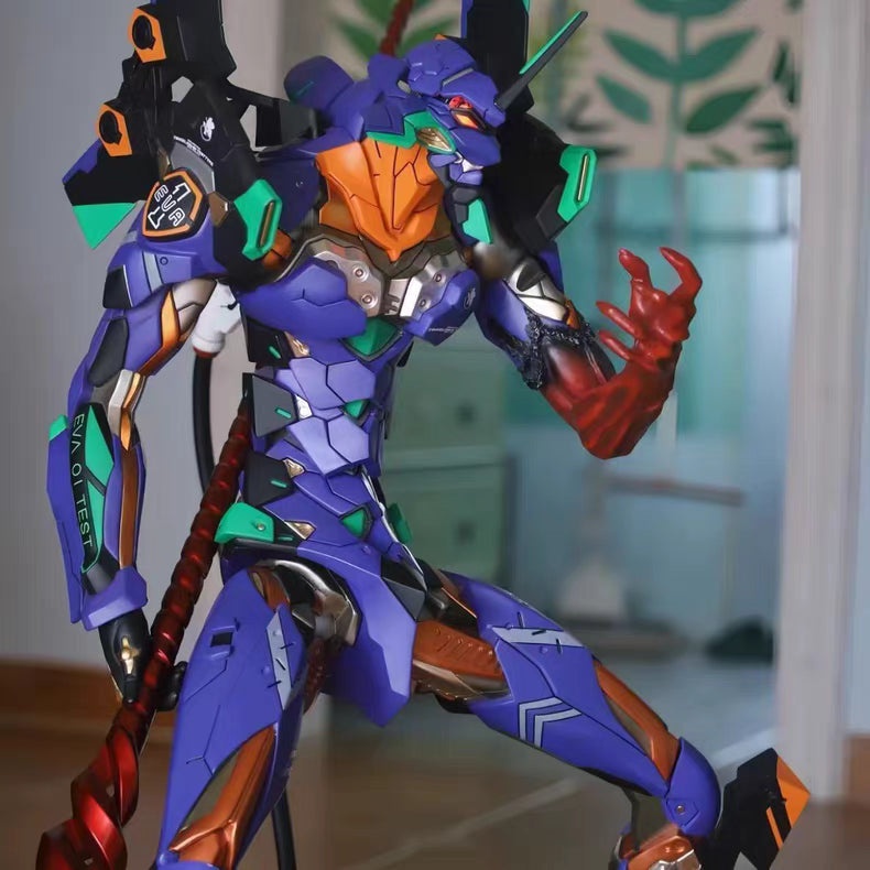 EVA Neon Genesis Evangelion Unit‑01 GK Figure 65CM Large Light‑Up In‑Stock Statue Gift