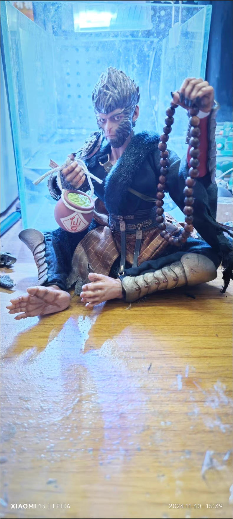 Black Myth Wukong 1:1 Replica Statue With Base & Exchangeable Hands Premium Version In‑Stock Collectible Figure