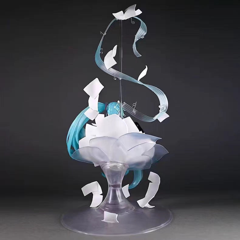 Hatsune Miku Large‑Stock Real Shot GK Figure 38CM In‑Stock Popular Statue Gift