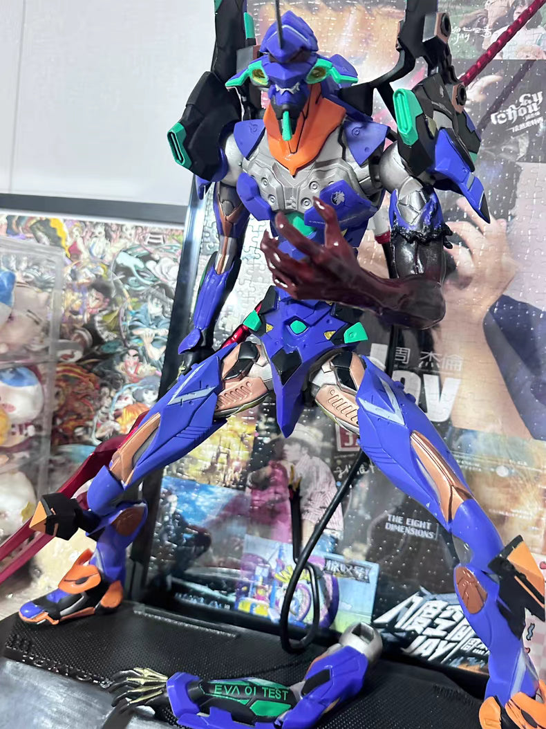 EVA Neon Genesis Evangelion Unit‑01 GK Figure 65CM Large Light‑Up In‑Stock Statue Gift