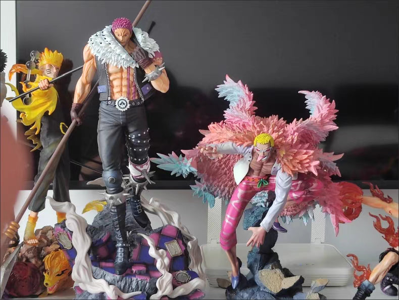 One Piece POP‑MAX Donquixote Doflamingo GK Figure 35CM Top‑Tier Version In‑Stock Statue