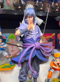 Naruto Nirvana Sasuke S+ Limited GK Figure 35CM With Base Matte Full Paint In‑Stock Collectible Statue