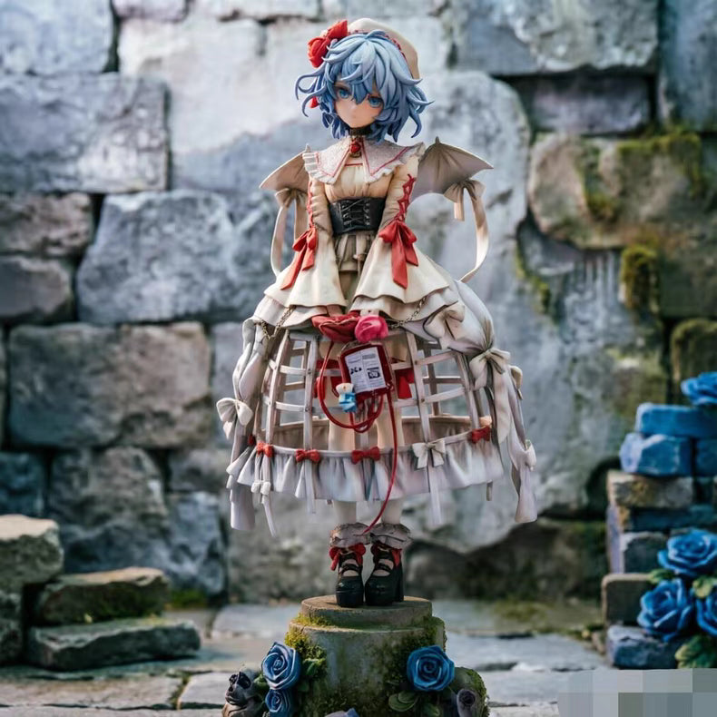 Touhou Project Remilia Scarlet Blood Maiden GK Figure 30CM In‑Stock Statue