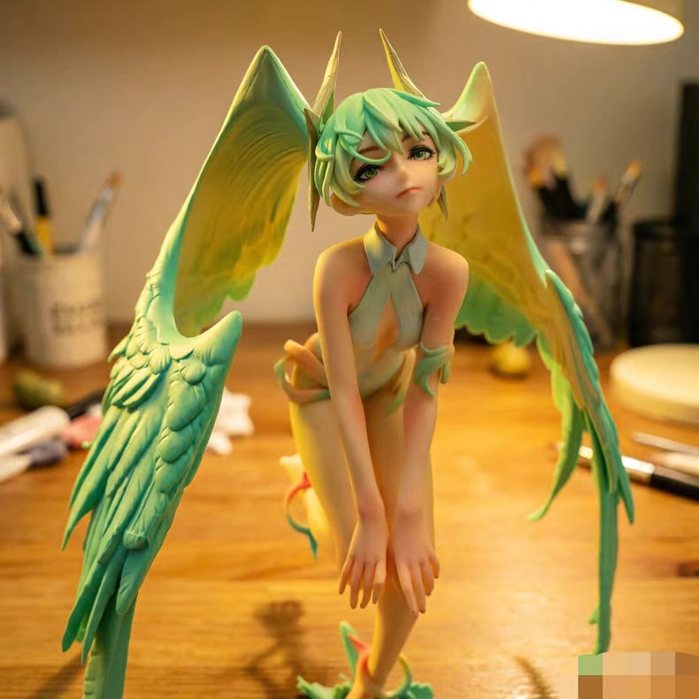 Hatsune Miku Aurora Ver. GK Figure 25CM Swap Face Sculpt In‑Stock Desk Statue Gift