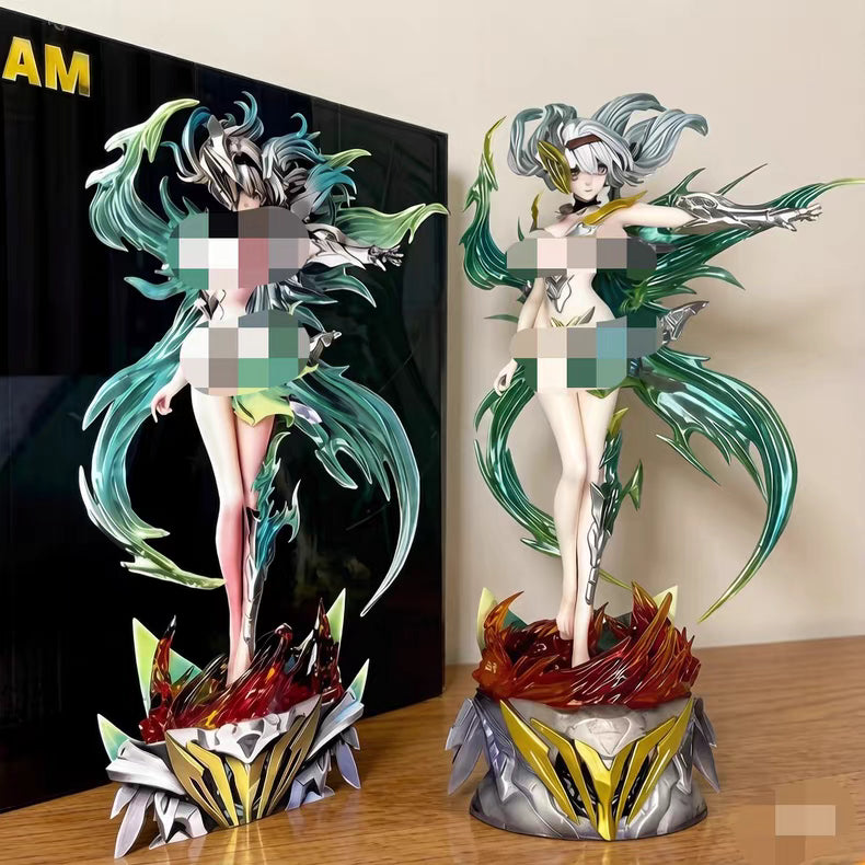Honkai Star Rail GW Factory Firefly Broken‑Armor GK Figure 30CM Light‑Up In‑Stock Statue Gift
